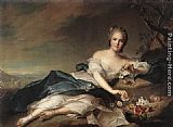 Marie Adelaide of France as Flora by Jean Marc Nattier